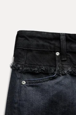 New JEANS ZW COLLECTION BARREL TIRO MEDIO Mujer Jeans