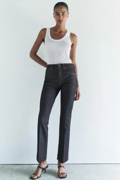 Hot JEANS ZW COLLECTION BOOTCUT TIRO ALTO CROPPED Mujer Jeans