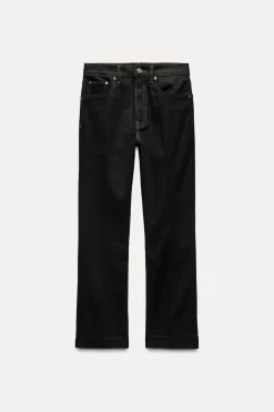 Fashion JEANS ZW COLLECTION BOOTCUT TIRO ALTO CROPPED Mujer Jeans