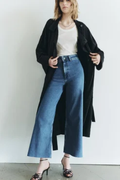 Online JEANS ZW COLLECTION MARINE STRAIGHT TIRO ALTO Mujer Jeans