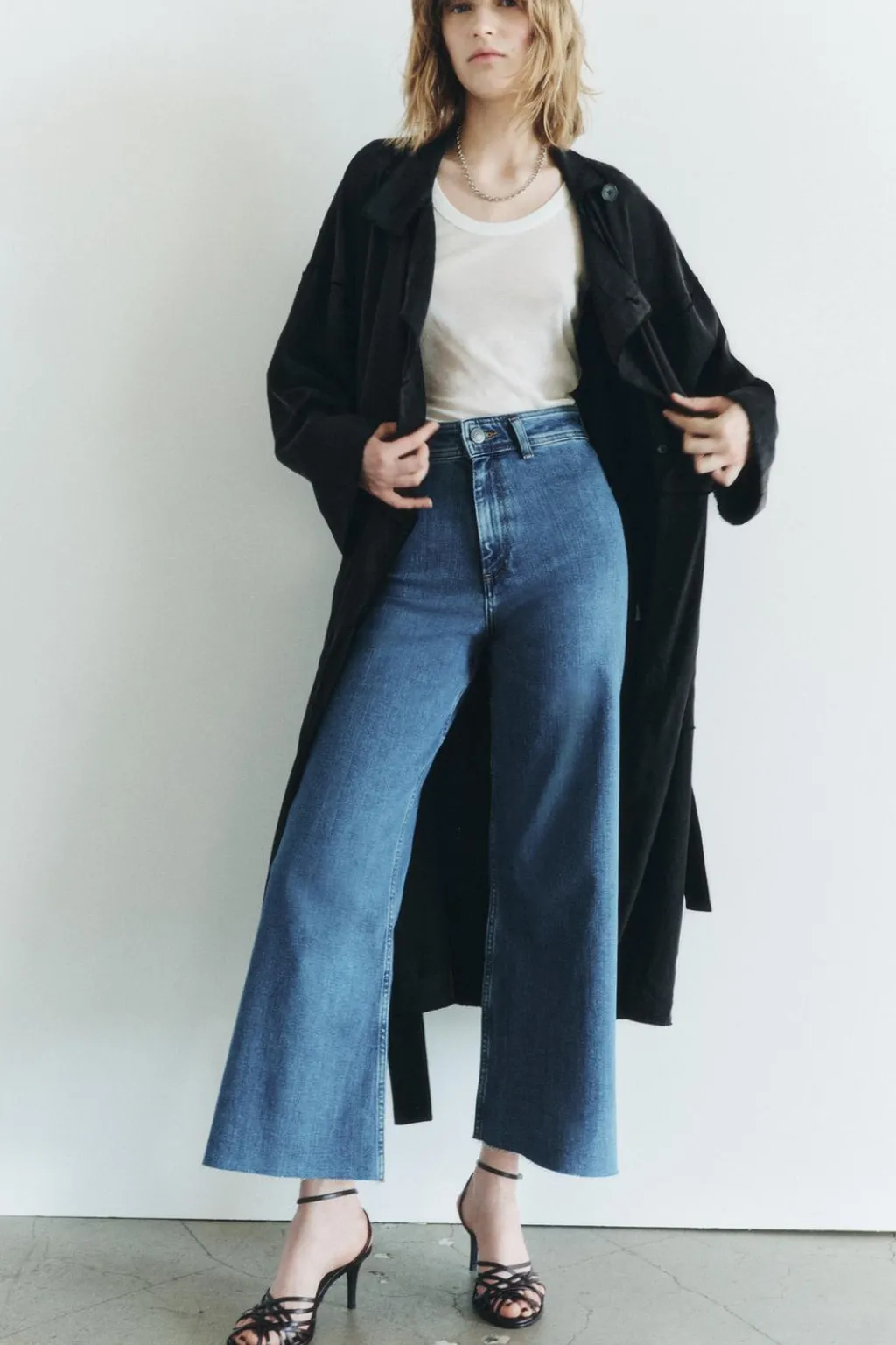 Online JEANS ZW COLLECTION MARINE STRAIGHT TIRO ALTO Mujer Jeans