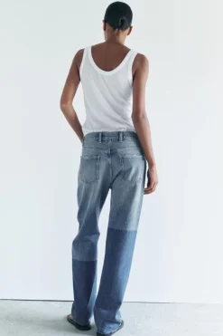 Fashion JEANS ZW COLLECTION PATCHWORK Mujer Jeans