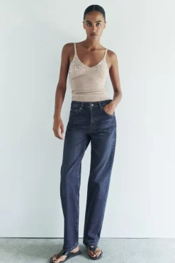 Sale JEANS ZW COLLECTION RECTOS TIRO MEDIO Mujer Jeans