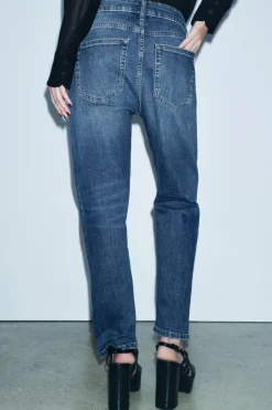 Clearance JEANS ZW COLLECTION RELAXED SLIM TIRO MEDIO Mujer Jeans