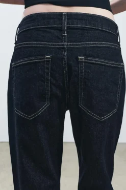Outlet JEANS ZW COLLECTION RELAXED SLIM TIRO MEDIO Mujer Jeans