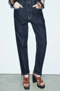 Outlet JEANS ZW COLLECTION RELAXED SLIM TIRO MEDIO Mujer Jeans
