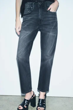 Hot JEANS ZW COLLECTION RELAXED SLIM TIRO MEDIO Mujer Jeans