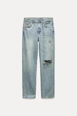 Discount JEANS ZW COLLECTION RELAXED TIRO MEDIO Mujer Jeans