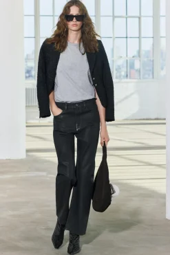 Outlet JEANS ZW COLLECTION RELAXED TIRO MEDIO ENCERADO Mujer Jeans