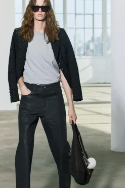 Outlet JEANS ZW COLLECTION RELAXED TIRO MEDIO ENCERADO Mujer Jeans