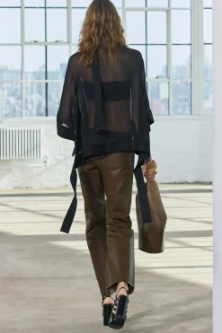 Fashion JEANS ZW COLLECTION RELAXED TIRO MEDIO ENCERADOS Mujer Jeans