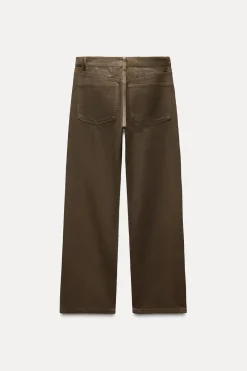 Fashion JEANS ZW COLLECTION RELAXED TIRO MEDIO ENCERADOS Mujer Jeans