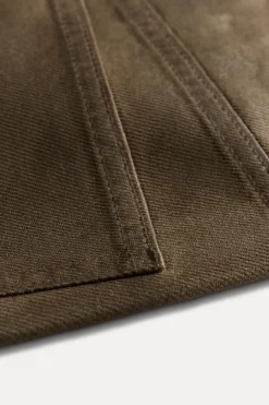 Fashion JEANS ZW COLLECTION RELAXED TIRO MEDIO ENCERADOS Mujer Jeans