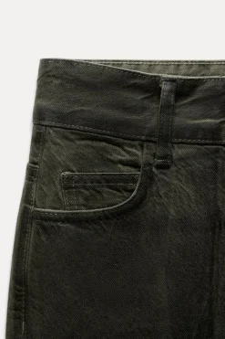 Best JEANS ZW COLLECTION RELAXED TIRO MEDIO ENCERADOS Mujer Jeans