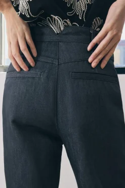 Outlet JEANS ZW COLLECTION WIDE LEG TIRO MEDIO Mujer Jeans