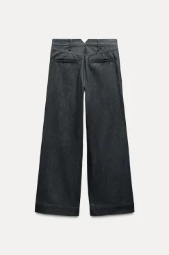Outlet JEANS ZW COLLECTION WIDE LEG TIRO MEDIO Mujer Jeans