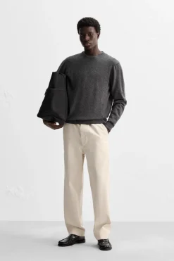 New JERSEY 100% CASHMERE Hombre Jerséis / Chaquetas