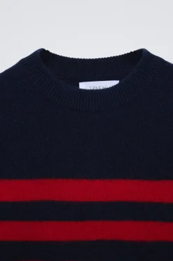 Niños ZARA 6 - 14 Años·Punto<JERSEY 100% CASHMERE RAYAS