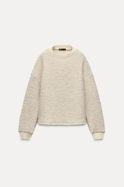 Best JERSEY BOUCLÉ RIB Mujer Cárdigan / Jerséis|Punto