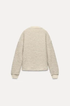 Best JERSEY BOUCLÉ RIB Mujer Cárdigan / Jerséis|Punto