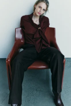 Sale JERSEY BROCHE CON LANA Mujer Cárdigan / Jerséis|Punto