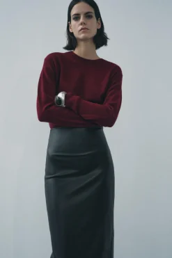 New JERSEY BÁSICO 100% CASHMERE Mujer Cárdigan / Jerséis|Punto