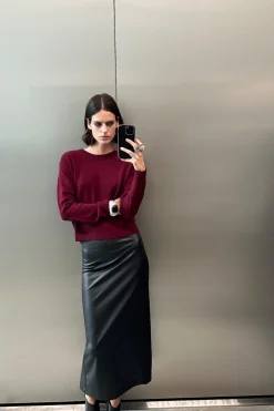 New JERSEY BÁSICO 100% CASHMERE Mujer Cárdigan / Jerséis|Punto