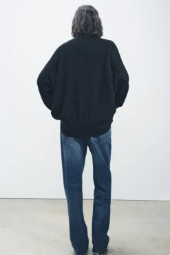 Outlet JERSEY BÁSICO 100% LANA Mujer Cárdigan / Jerséis|Punto