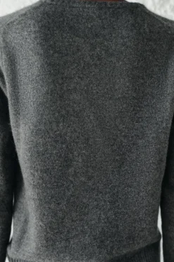 Online JERSEY BÁSICO 100% LANA Mujer Cárdigan / Jerséis|Punto