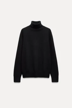 New JERSEY BÁSICO 100% LANA CUELLO SUBIDO Mujer Cárdigan / Jerséis|Punto