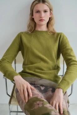 Fashion JERSEY BÁSICO CON CASHMERE Y LANA Mujer Cárdigan / Jerséis|Punto