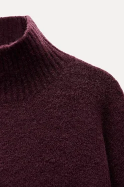 Best JERSEY BÁSICO PUNTO SOFT Mujer Cárdigan / Jerséis|Punto