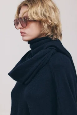 Discount JERSEY BUFANDA CON LANA Mujer Cárdigan / Jerséis|Punto