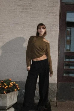 Online JERSEY BUFANDA PUNTO LISO Mujer Cárdigan / Jerséis|Punto