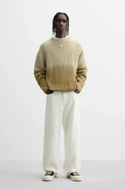 New JERSEY CANALÉ DEGRADADO Hombre Jerséis / Chaquetas