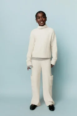 Niños ZARA 6 - 14 Años·Punto<JERSEY CANALÉ TACTO SUAVE