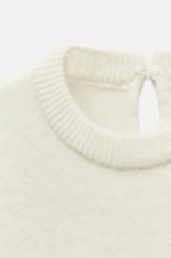 Online JERSEY CHALECO LISO CON LANA Y ALPACA Mujer Cárdigan / Jerséis|Punto