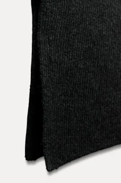 Hot JERSEY CHALECO PLIEGUE LATERAL CON LANA Mujer Cárdigan / Jerséis|Punto