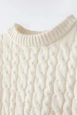 Niños ZARA 6 - 14 Años·Punto<JERSEY CHENILLA OCHOS