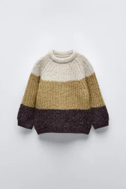 Niños ZARA 1½ - 6 Años·Punto|1½ - 6 Años·Punto<JERSEY COLOR BLOCK