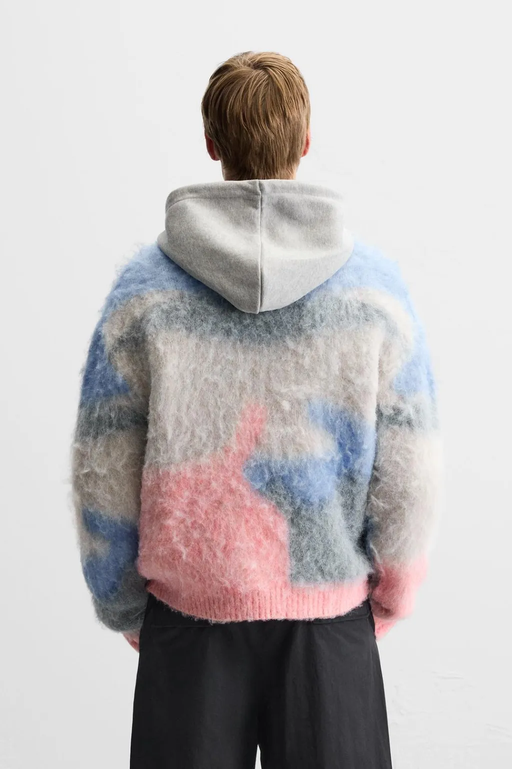 New JERSEY COLOR BLOCK TEXTURA Hombre Jerséis / Chaquetas