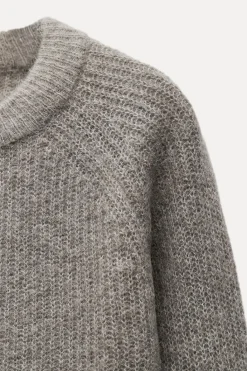 Online JERSEY CON ALPACA Y LANA Mujer Cárdigan / Jerséis|Punto