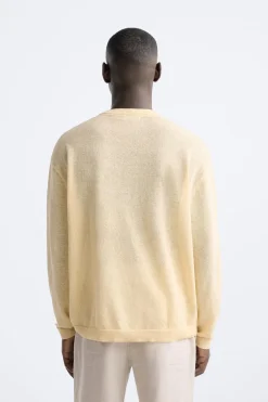 Discount JERSEY CON LINO Hombre Jerséis / Chaquetas