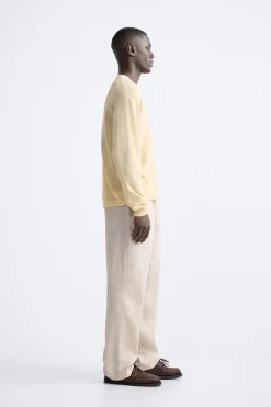 Discount JERSEY CON LINO Hombre Jerséis / Chaquetas