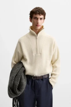 Sale JERSEY CREMALLERA CUELLO Hombre Jerséis / Chaquetas