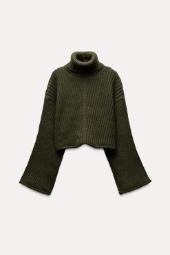 Discount JERSEY CROP PUNTO RIB Mujer Cárdigan / Jerséis|Punto