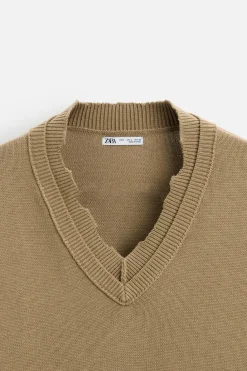 Hot JERSEY CUELLO EFECTO DOBLE Hombre Jerséis / Chaquetas