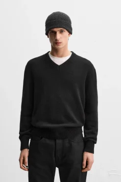 Sale JERSEY CUELLO PICO CASHMERE Hombre Jerséis / Chaquetas