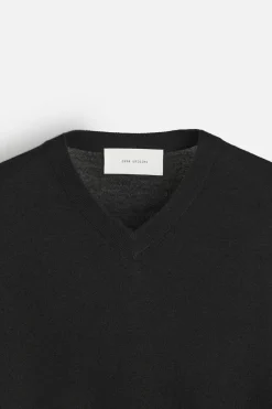 Fashion JERSEY CUELLO PICO LIGERO LANA - CASHMERE Hombre Jerséis / Chaquetas