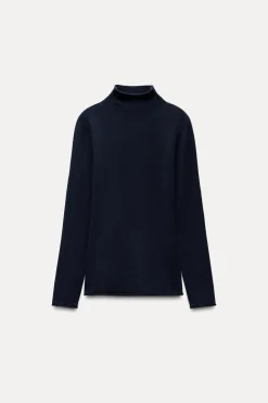 Best JERSEY CUELLO SUBIDO CON LANA Mujer Cárdigan / Jerséis|Punto